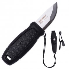 Nůž MORAKNIV ELDR Neck Knife Kit (s křesadlem), černý
