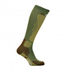 Funkční kompresní ponožky Compression, -5°C až +25°C, zelené, XTECH