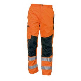 Nezateplené kalhoty Ticino s reflexními prvky, oranžové