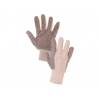 Textilní rukavice GABO s PVC terčíky, blistr