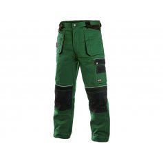 Pracovní kalhoty ORION TEODOR, zeleno-černá