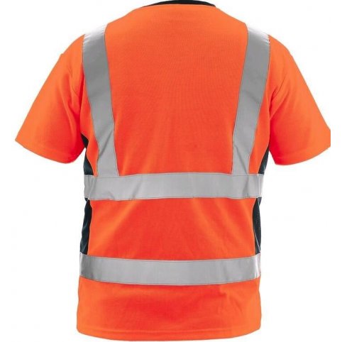 Tričko EXETER, výstražné pánské, oranžové