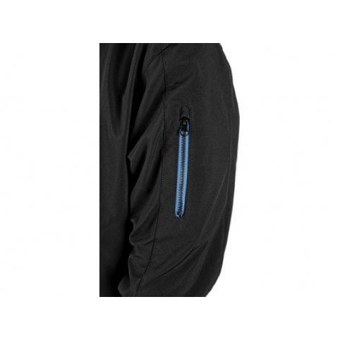 Pánská softshellovś bunda DURHAM, černo modrá