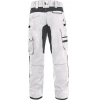 Pánské kalhoty CXS STRETCH do pasu, bílo-šedé