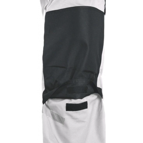 Pánské kalhoty CXS STRETCH na šle, bílo-šedé