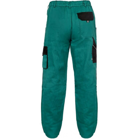 Pánske nohavice CXS LUXY JOSEF, zeleno-čierne