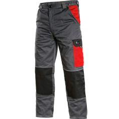 Pánské kalhoty PHOENIX Cefea, šedo-červené