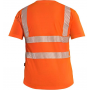 Pracovní tričko CXS BANGOR, výstražné, oranžové