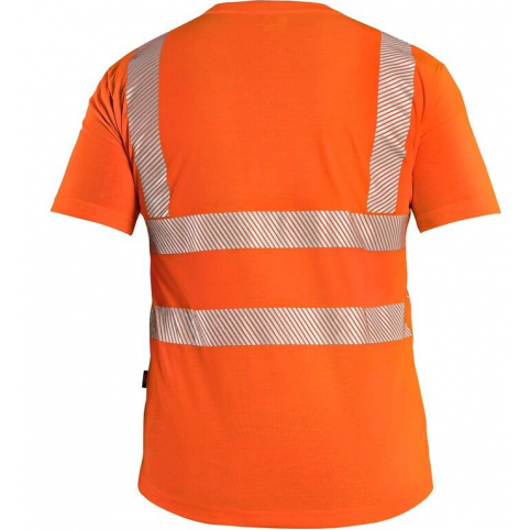 Pracovní tričko CXS BANGOR, výstražné, oranžové