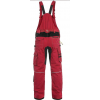 Pánské kalhoty CXS STRETCH na šle, červeno-černé