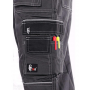 Pánské kalhoty ORION TEODOR, zkrácené 170-176cm, šedo-černé