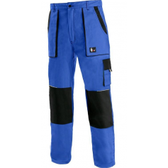 Pánské kalhoty CXS LUXY JOSEF, zkrácené 170-176 cm, modro-černé