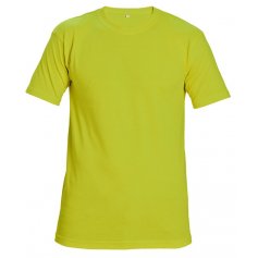 Tričko Teesta FLUORESCENT s krátkým rukávem, žluté
