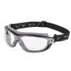 Ochranné brýle OPSIS FORS, čiré, černo-šedé