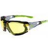 Ochranné brýle OPSIS TIEVO, žlutý zorník, černo-zelené