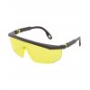 Ochranné brýle V10-200, žlutý zorník