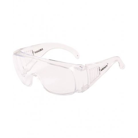 Ochranné brýle V1011E, čiré