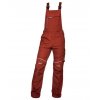Kalhoty s náprsenkou ARDON®URBAN červené (DOPRODEJ)
