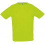 Pánské raglánové tričko SOLS 1939,Neonové zelené