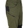 Pánské strečové kalhoty FOBOS, zeleno-černé