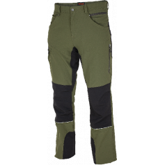 Pánské strečové kalhoty FOBOS, zeleno-černé