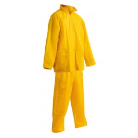 Dvoudílný oblek do deště CARINA, žlutý
