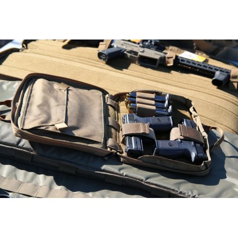 Pouzdro Double Pistol Wallet, melange grey, Helikon-tex