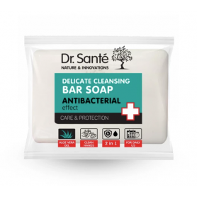 Tuhé mýdlo s antibakteriálním účinkem Aloe Vera 100g, Dr. Santé