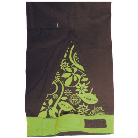 Dámské kalhoty Yowie hnědo-zelené