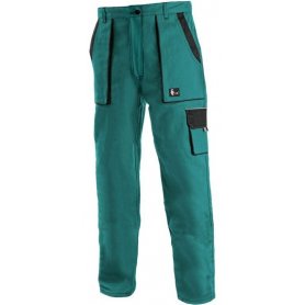 Dámské kalhoty CXS luxy ELENA, zeleno-černé