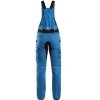 Dámské pracovní kalhoty CXS STRETCH na šle, modro-černé