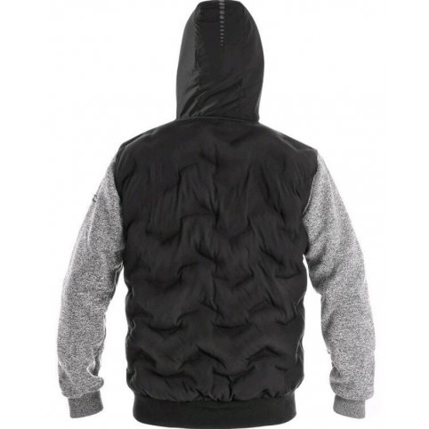 Pánská zimní bunda FLINT, černo-šedá
