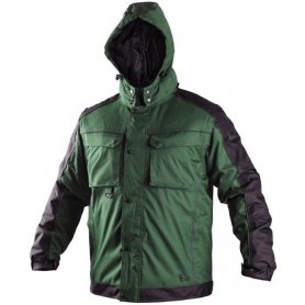 Pánská zimní bunda IRVINE, zeleno-černá