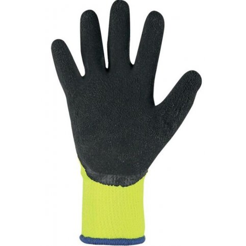 Povrstvené zimní rukavice ROXY WINTER, černo-žluté (BLISTR)