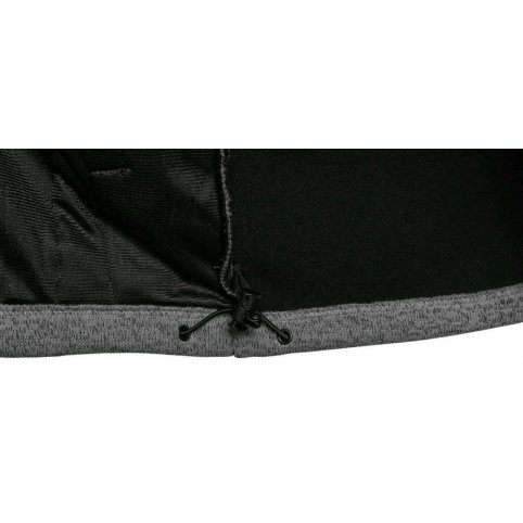 Pánská pletená bunda GARLAND, šedo-černá