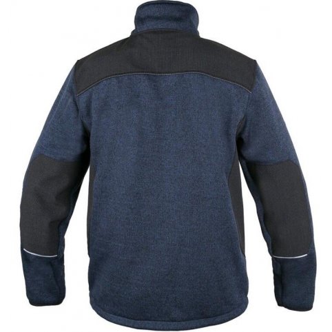 Pánská pletená bunda GARLAND, modro-černá