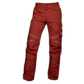Pánské kalhoty do pasu ARDON®URBAN, červené (DOPRODEJ)