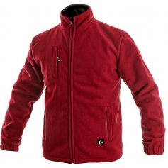 Pánská fleecová bunda OTTAWA, červená
