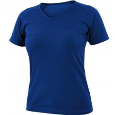 Dámské triko s krátkým rukávem ELLA, modré