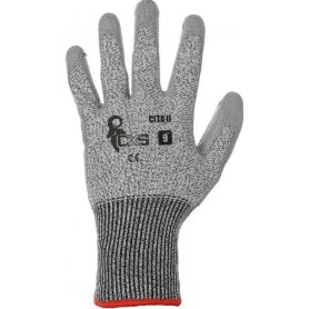 Protipořezové rukavice CITA II, šedé