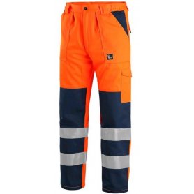 Pánské reflexní kalhoty NORWICH, oranžovo-modré