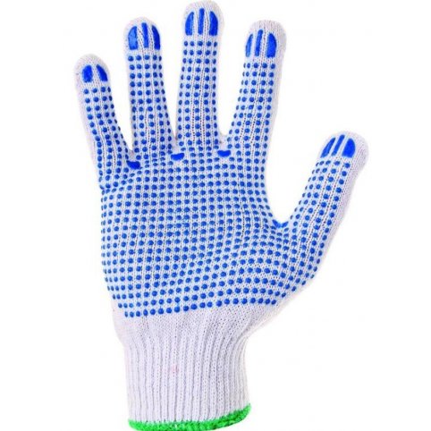 Textilní rukavice FALO s blistrem 8