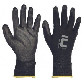Povrstvené rukavice BUNTING BLACK, černé