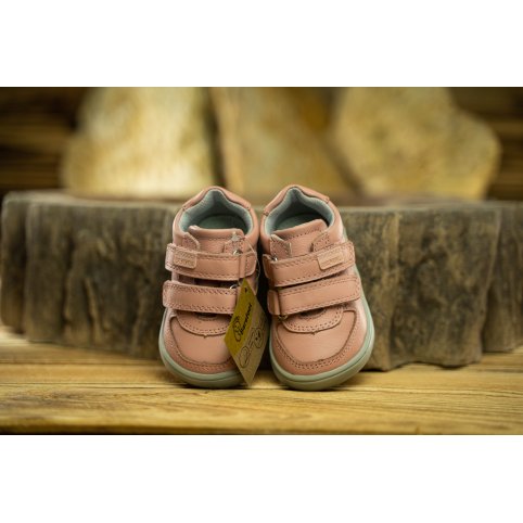 Dětská barefoot obuv KEROL, růžová