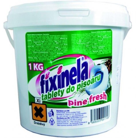 Tablety do pisoárov FIXINELA, 1 kg
