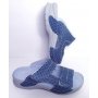 Dámské zdravotní ortopedické pantofle JASMINA, modré s puntíky