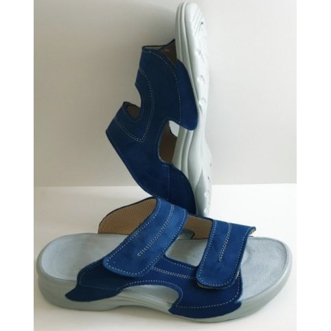 Dámské zdravotní ortopedické pantofle JASMINA, modré