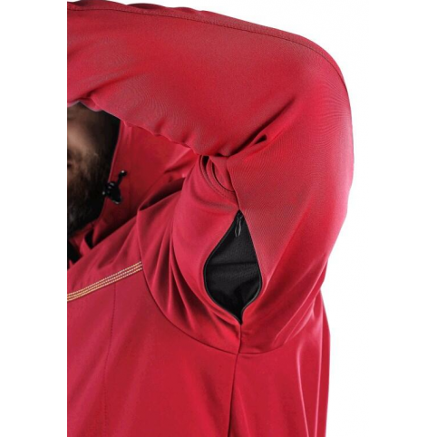 Pánská softshell bunda CXS STRETCH, červená