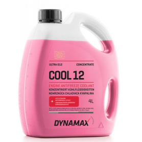 Nemrznoucí směs do chladiče DYNAMAX COOL G12 ULTRA, 4L, červená
