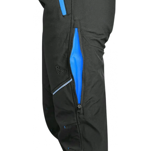 Pánské zimní kalhoty CXS TRENTON, černo-modré